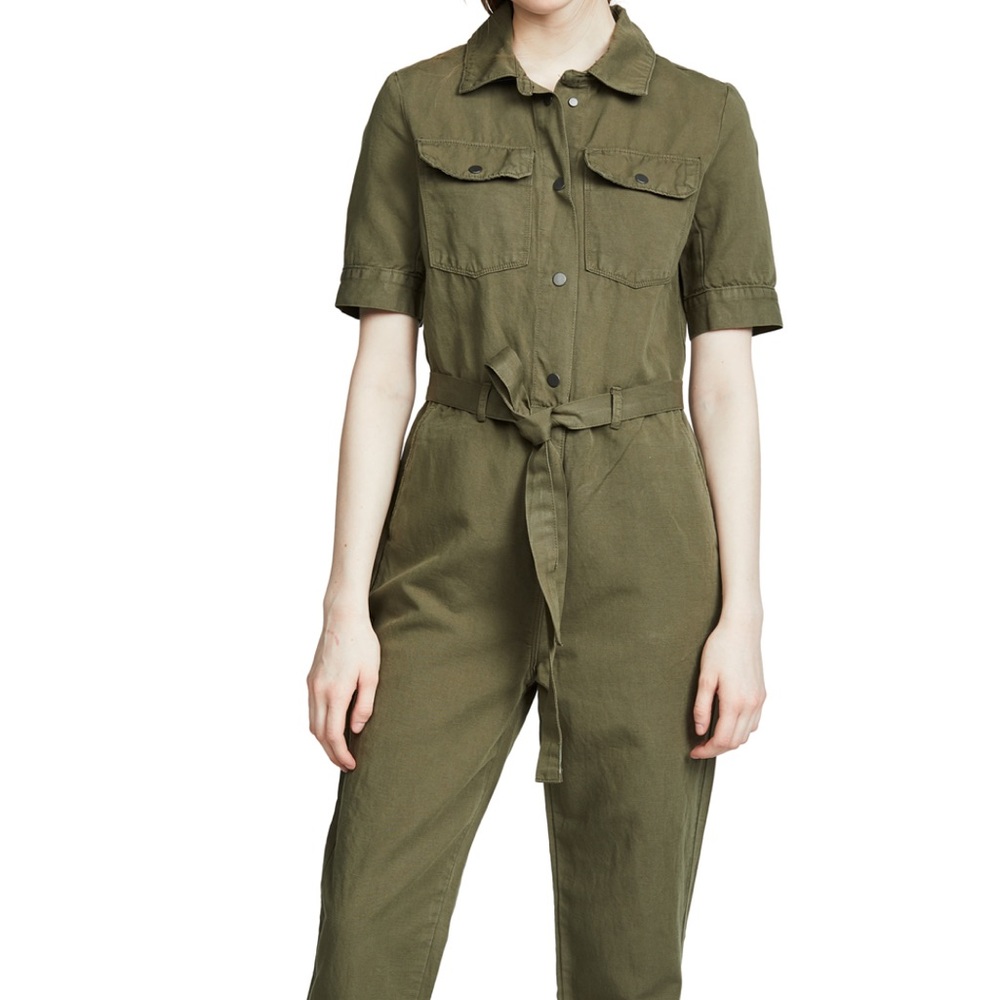 Frame Belted Jumpsuit